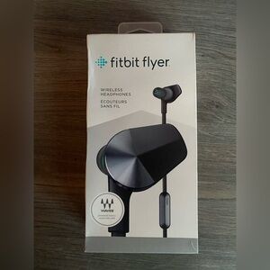 Fitbit Flyer Bluetooth Earphones - Dark Gray
